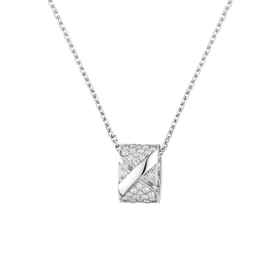 [Elite]LIENS EVIDENCE DIAMOND PAVED NECKLACE