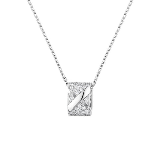 [Elite]LIENS EVIDENCE DIAMOND PAVED NECKLACE