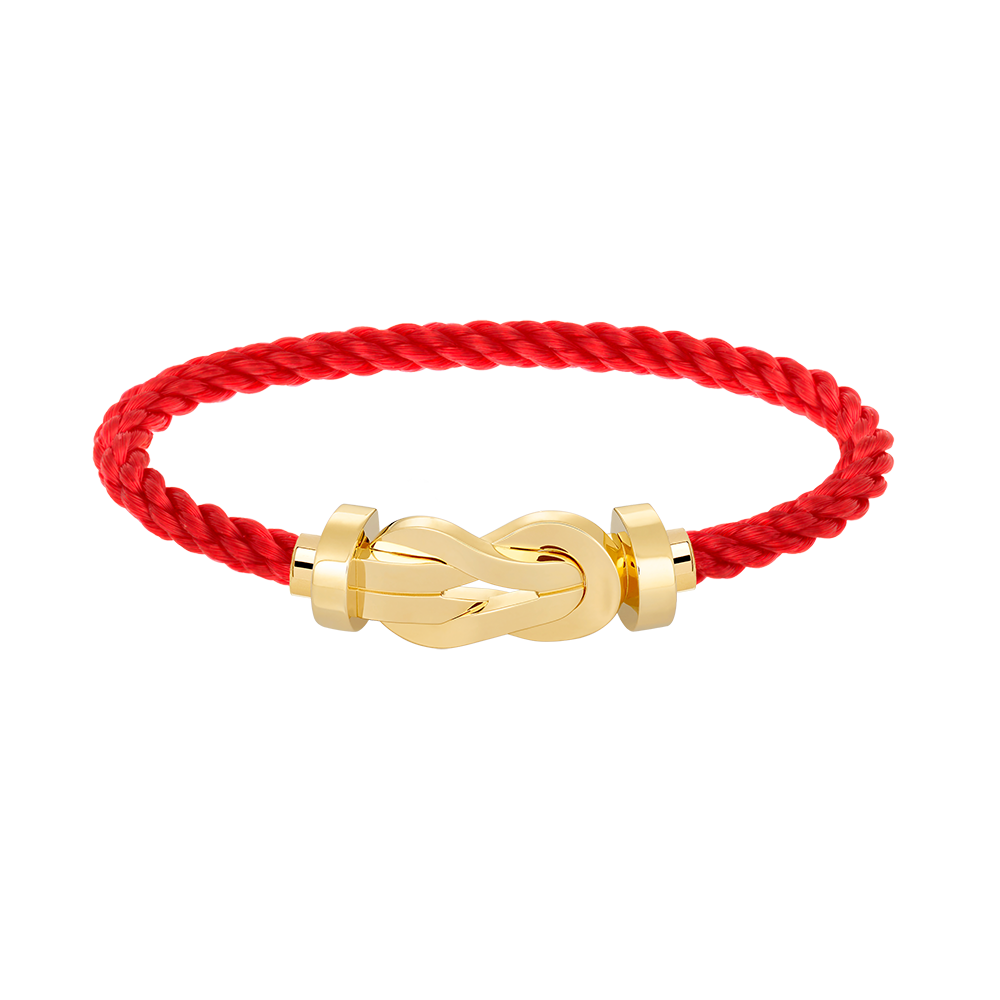 [Elite]CHANCE LARGE 8 FIGURE BUCKLE NO DIAMOND BRACELET GOLD