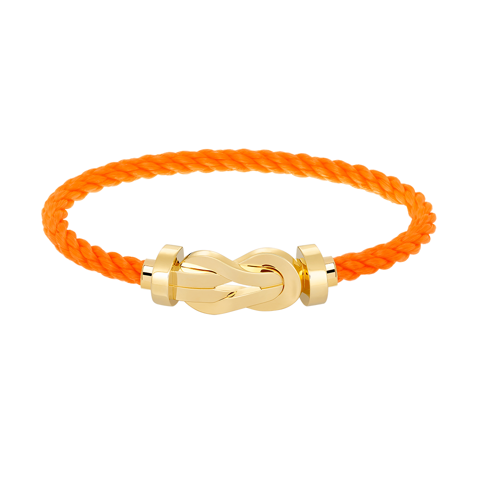 [Elite]CHANCE LARGE 8 FIGURE BUCKLE NO DIAMOND BRACELET GOLD