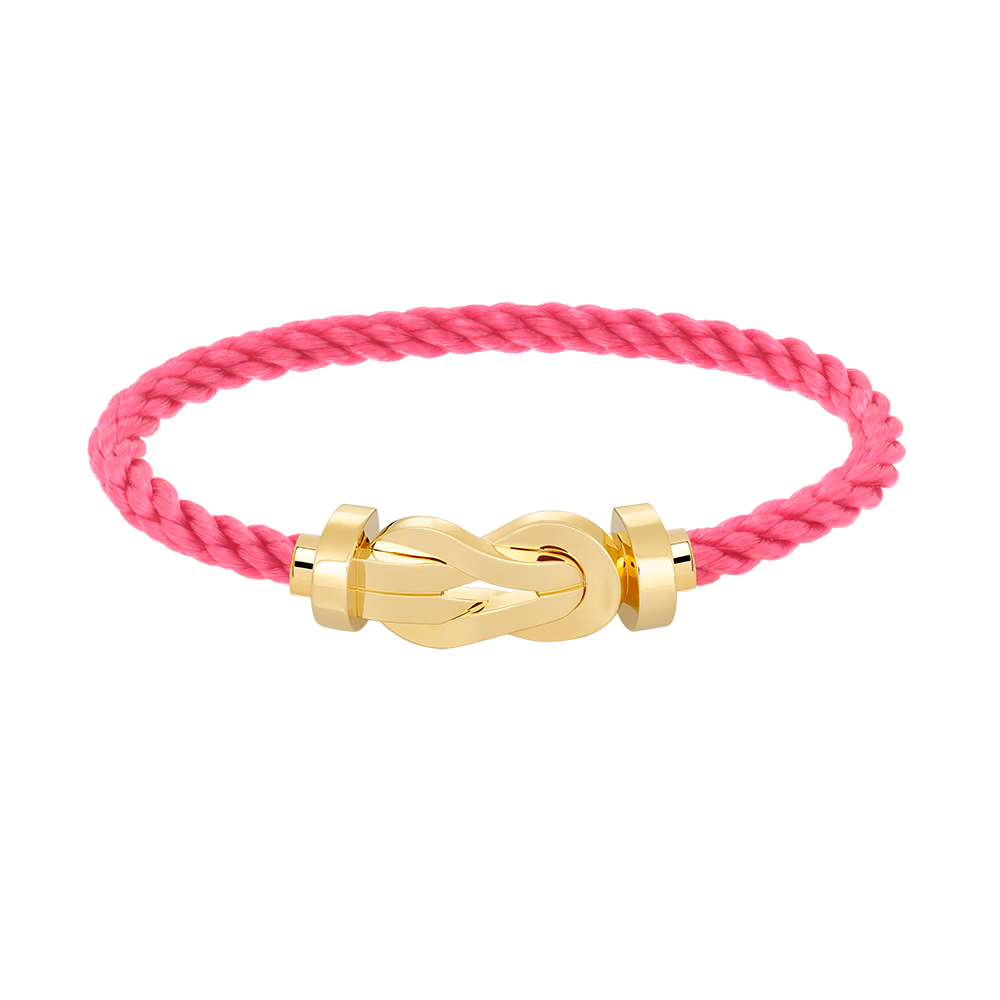 [Elite]CHANCE LARGE 8 FIGURE BUCKLE NO DIAMOND BRACELET GOLD