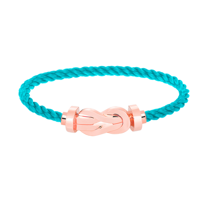 [Elite]CHANCE LARGE 8 FIGURE BUCKLE NO DIAMOND BRACELET ROSE GOLD