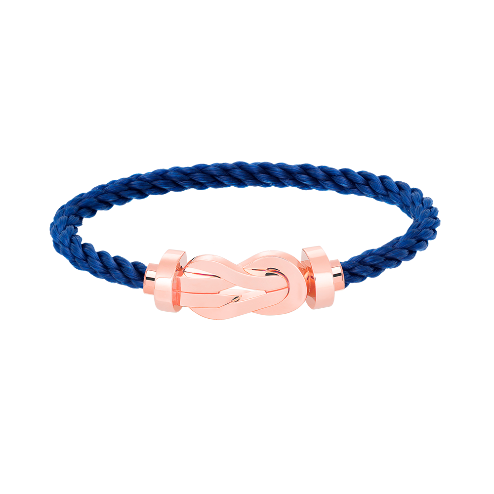 [Elite]CHANCE LARGE 8 FIGURE BUCKLE NO DIAMOND BRACELET ROSE GOLD