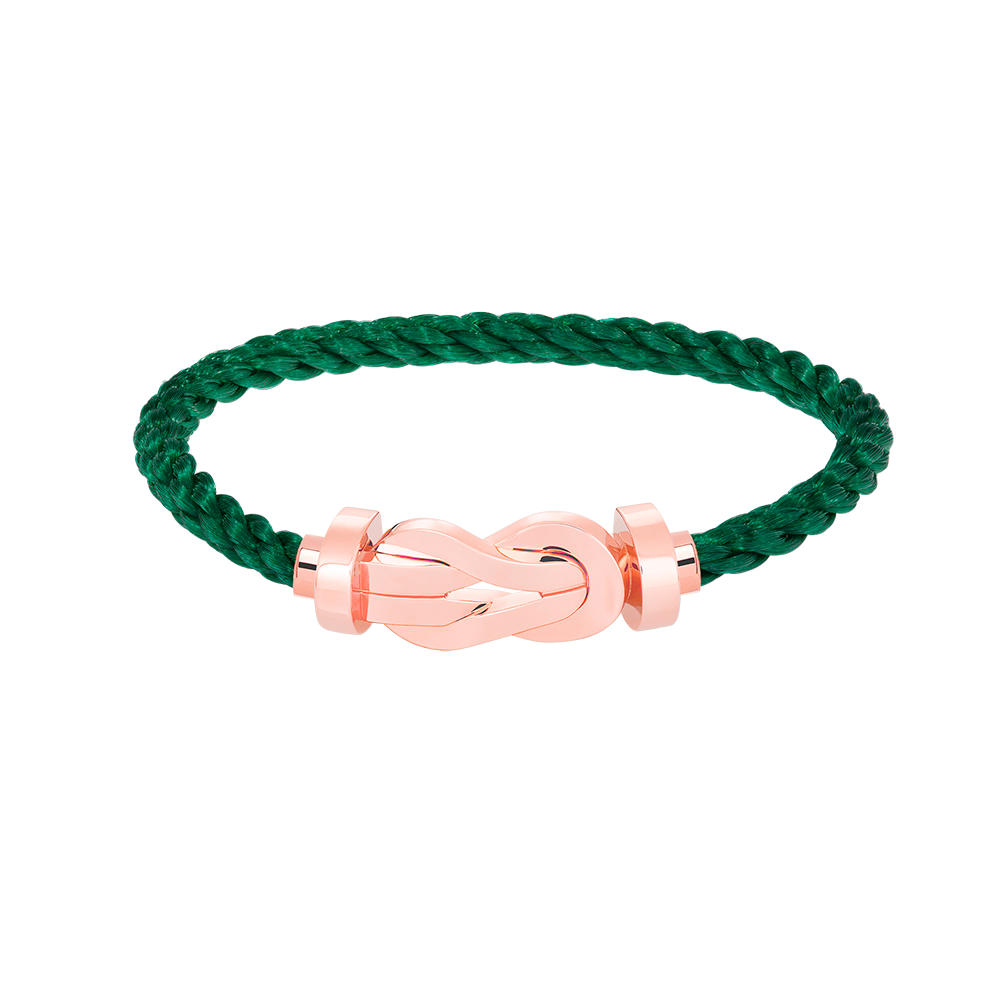 [Elite]CHANCE LARGE 8 FIGURE BUCKLE NO DIAMOND BRACELET ROSE GOLD