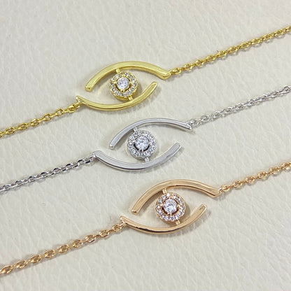 [Elite]Lucky Eye Pave-Set Diamond Bracelet