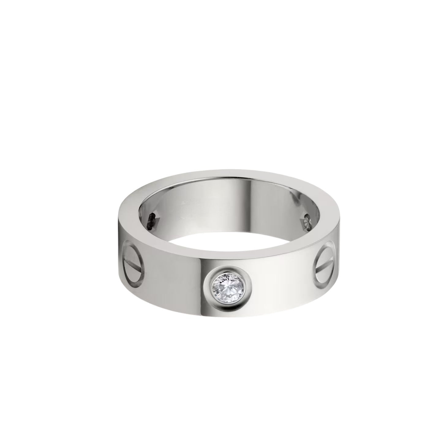 [Elite]LOVE 5.5MM 3 DIAMOND RING