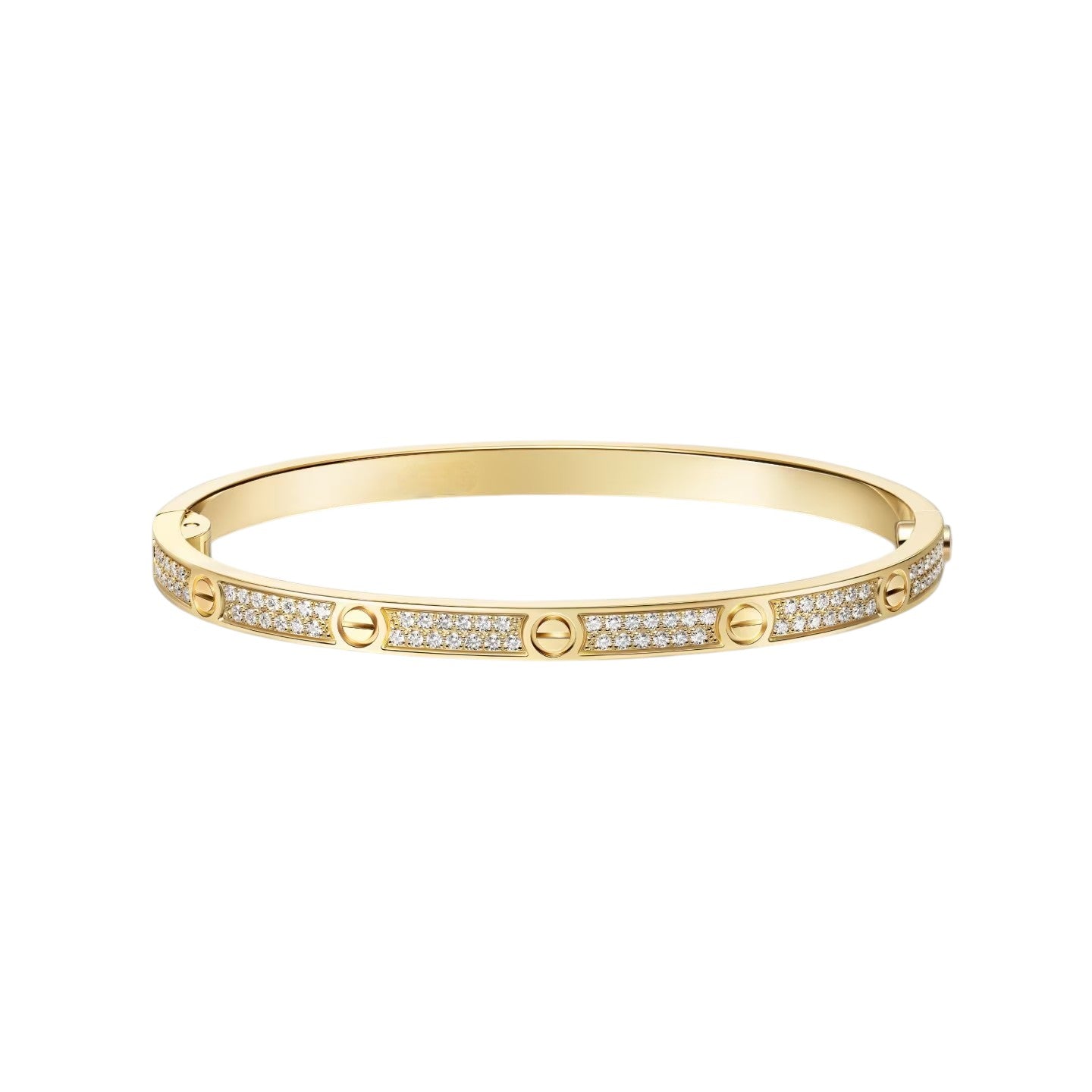 [Elite]LOVE BRACELET 3.65MM DIAMOND-PAVED