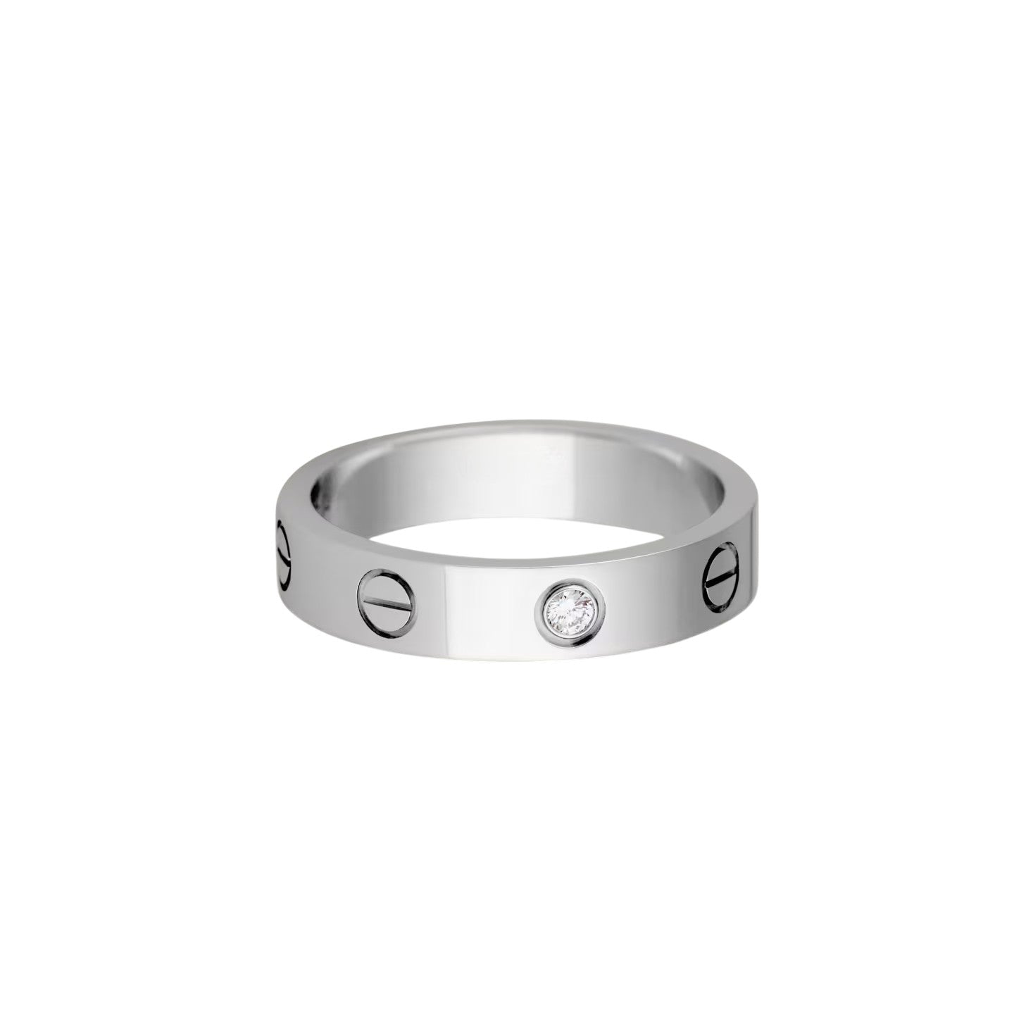[Elite]LOVE 4MM 1 DIAMOND RING