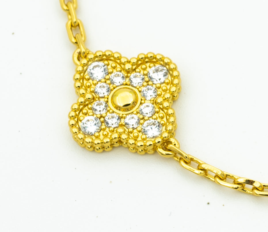 [Elite] CLOVER 5 MOTIF LASER BRACELET COLLECTION