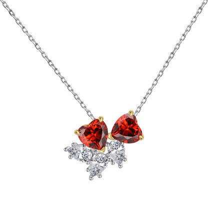 [Elite]Dainty Red Heart Necklace