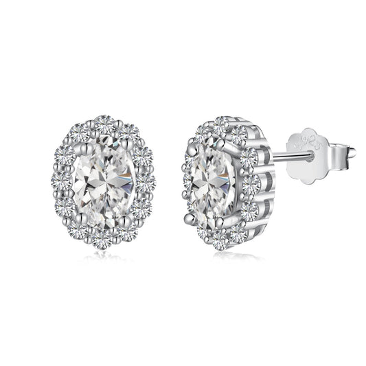 [Elite]Delicate Unique Oval Cut Daily Earrings