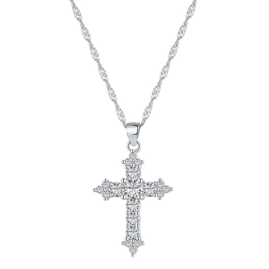 [Elite]Delicate Cross Shape Necklace