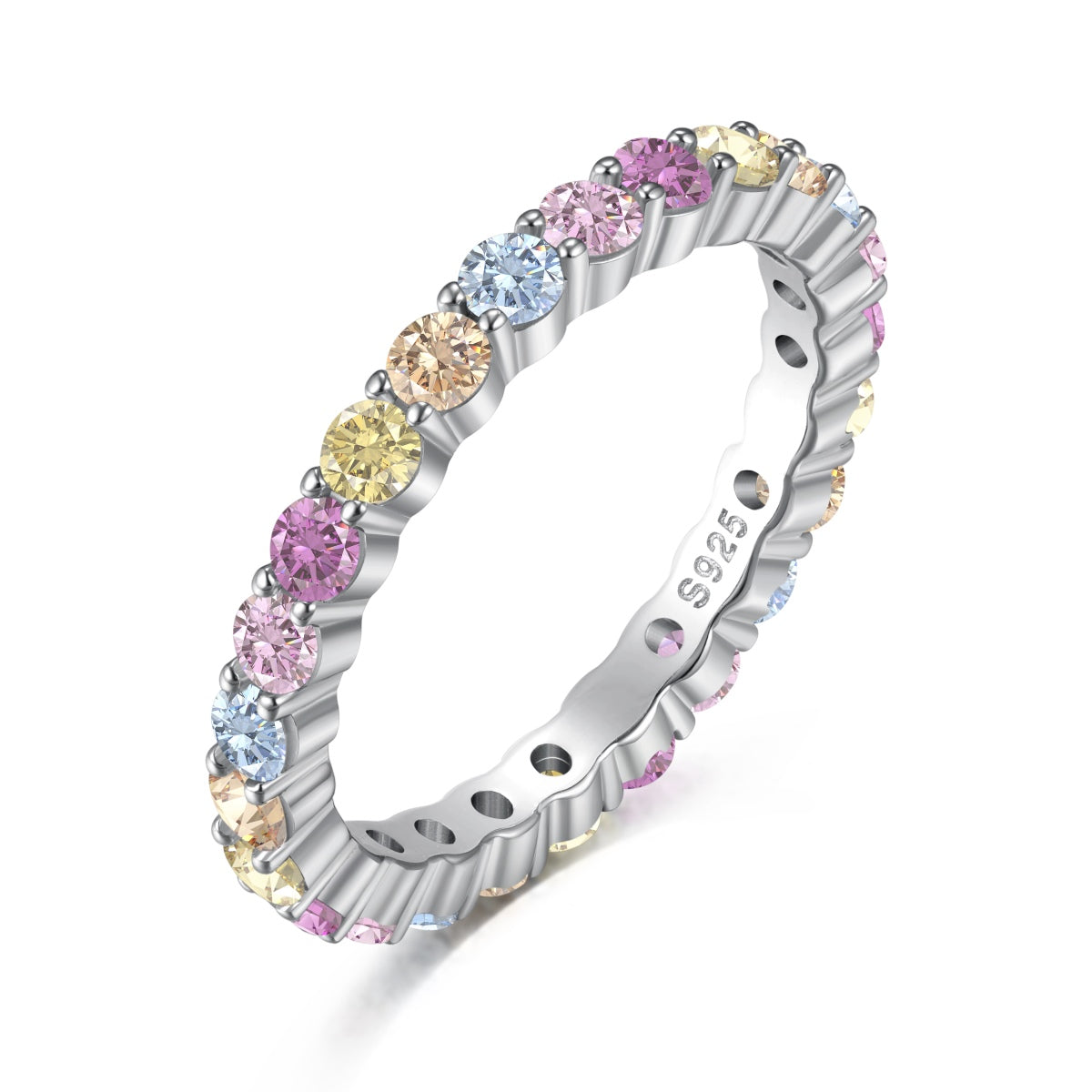 [Elite]Dazzling Resplendent Round Cut Party Ring
