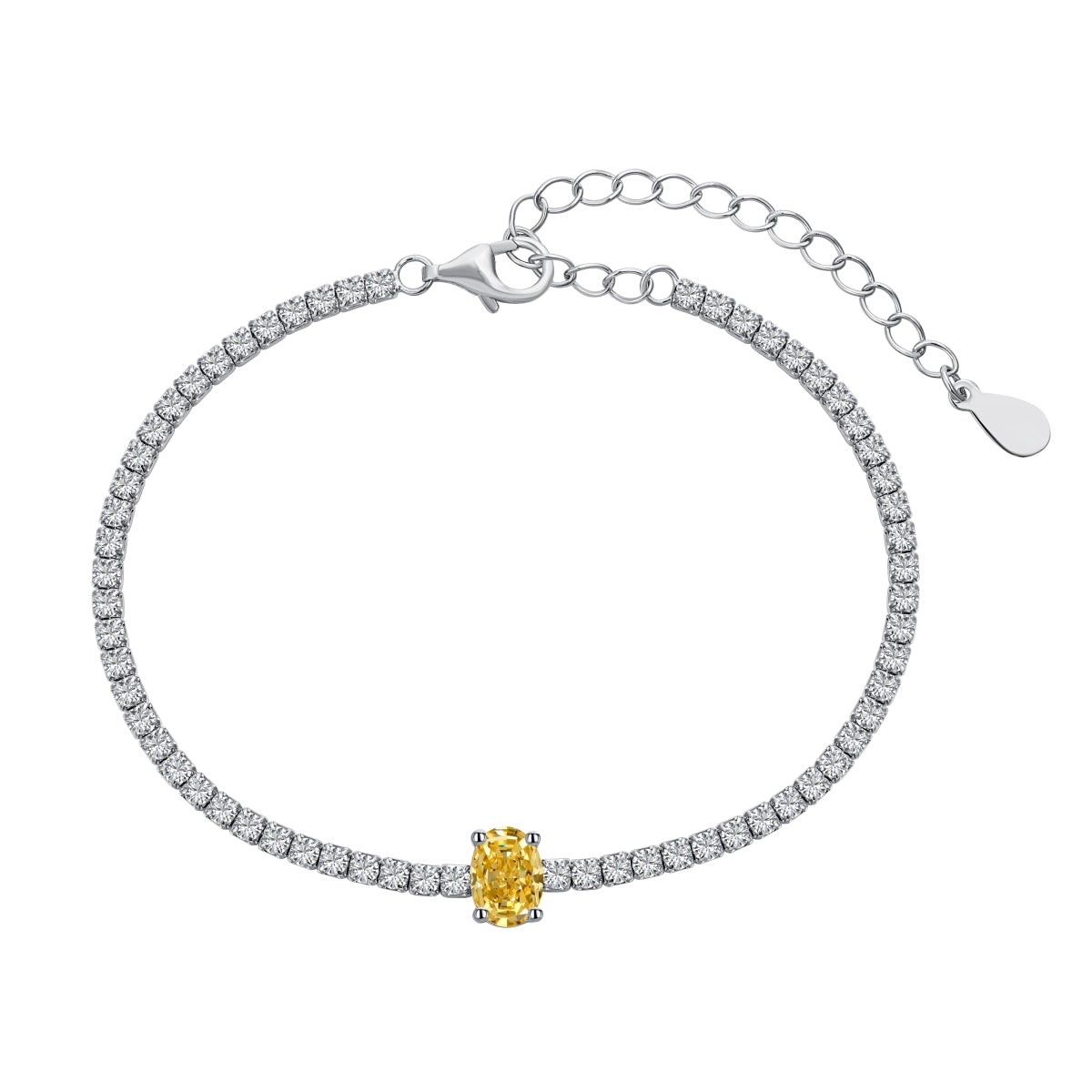 [Elite]0.75 Carat Exquisite Oval Cut Daily Bracelet