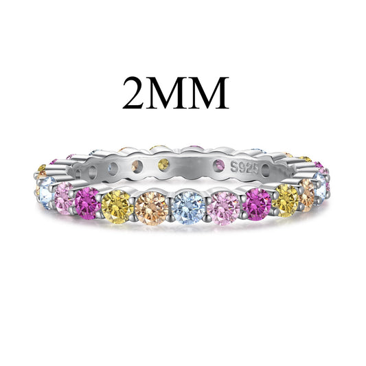 [Elite]Elegant Vivid Round Cut Daily Ring