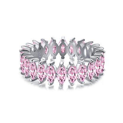 [Elite]Gorgeous Marquise Cut Tennis Ring