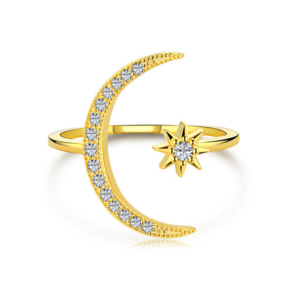[Elite]Eternity Moon & Star Ring