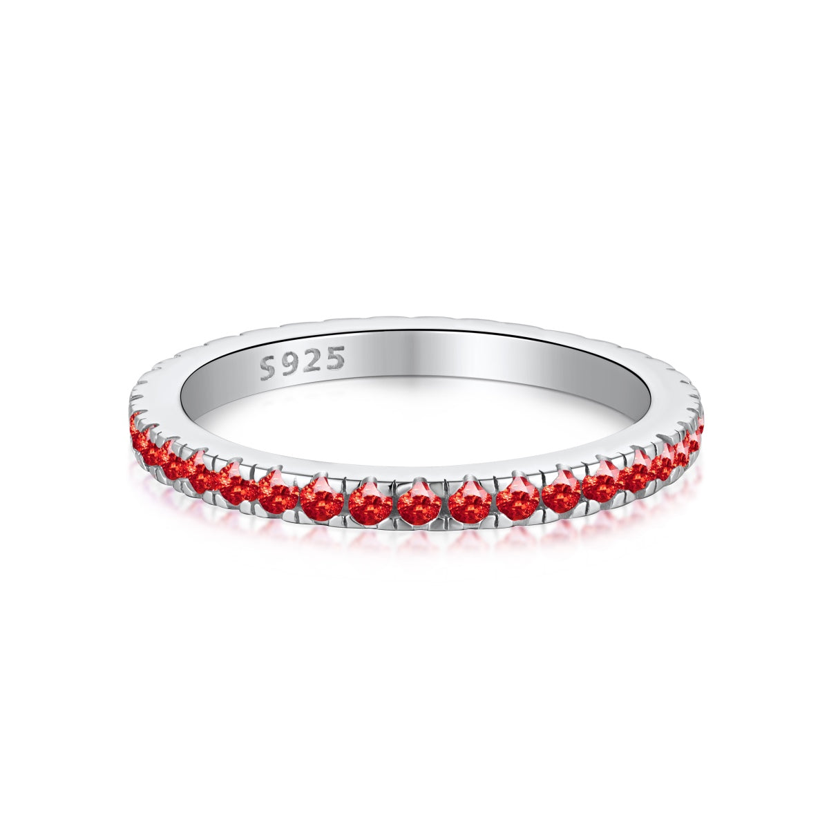 [Elite]Delicate Sparkling Round Cut Daily Ring
