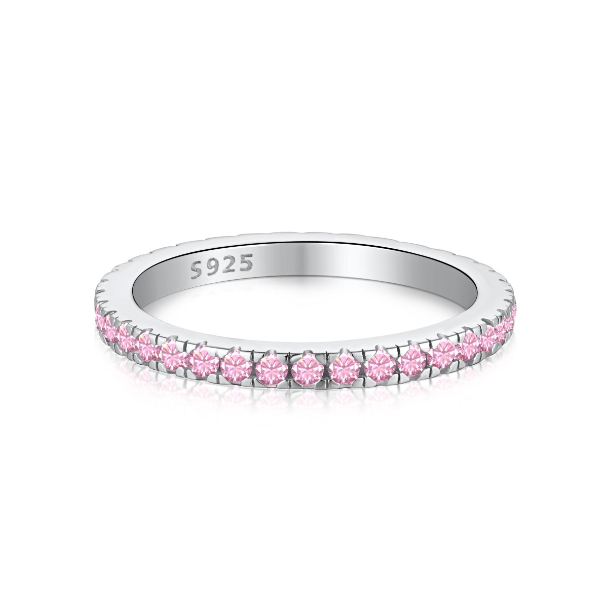 [Elite]Delicate Sparkling Round Cut Daily Ring