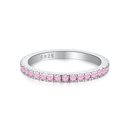 [Elite]Delicate Sparkling Round Cut Daily Ring