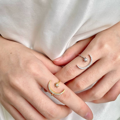 [Elite]Eternity Moon & Star Ring
