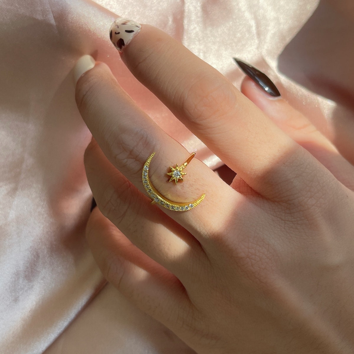 [Elite]Eternity Moon & Star Ring