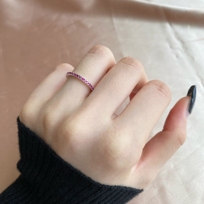 [Elite]Delicate Sparkling Round Cut Daily Ring