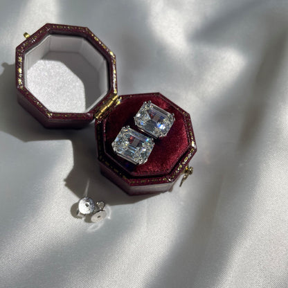 [Elite]Dazzling Square Shape Earrings