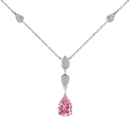 [Elite]Dazzling Pear Cut Necklace