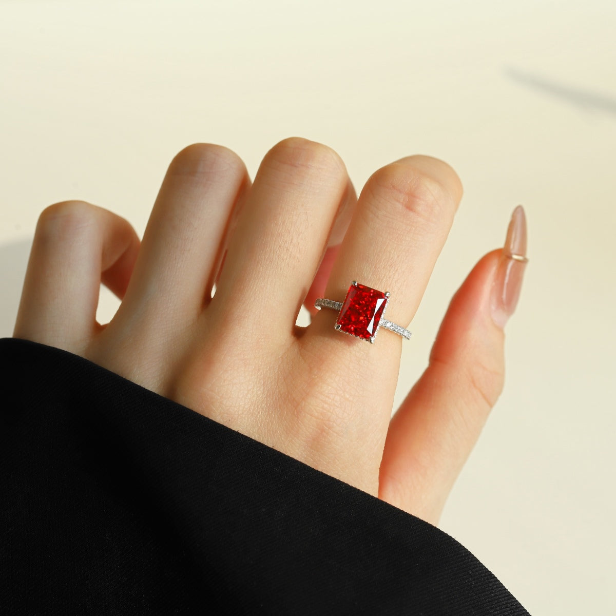 [Elite]4.0 Carat Luxurious Engagement Ring