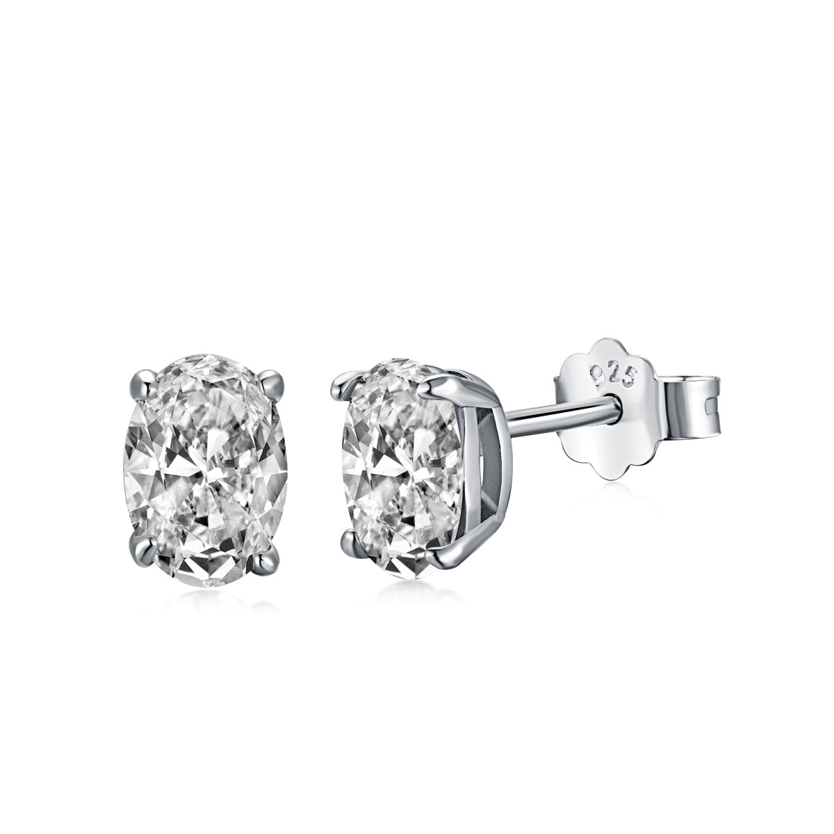 [Elite]Oval Classic Dignified Elegant Earrings