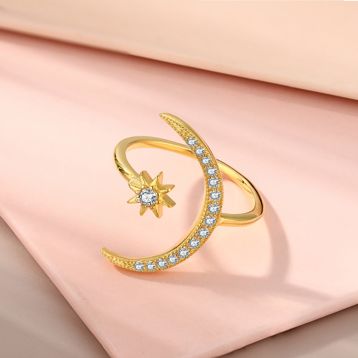 [Elite]Eternity Moon & Star Ring