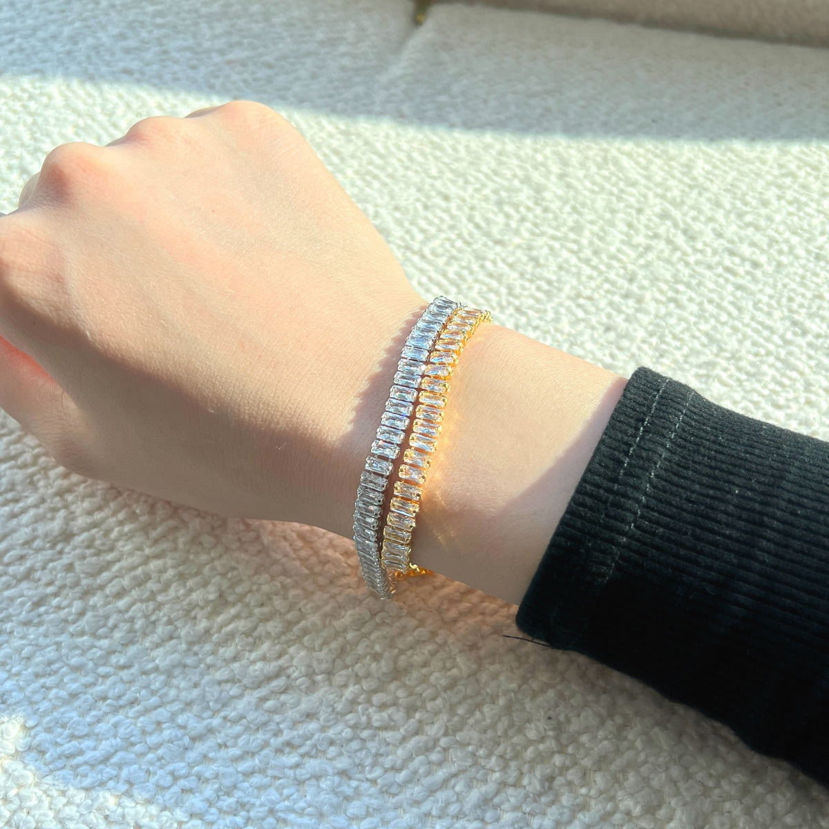 [Elite]Exquisite Emerald Cut Daily Bracelet