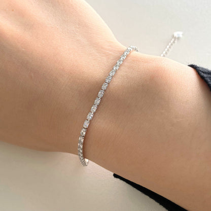 [Elite]Elegant Emerald Cut Daily Bracelet