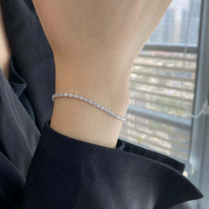 [Elite]Elegant Emerald Cut Daily Bracelet