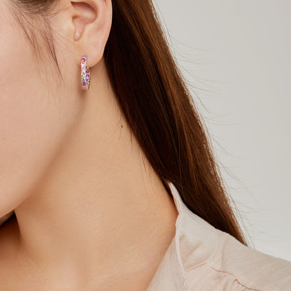 [Elite]Unique Round Cut Daily Earrings