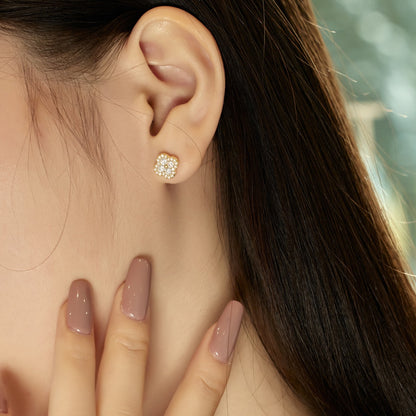 [Elite]Four-Leaf Clover Flower Shaped Earrings