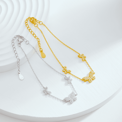 [Elite]Delicate Butterfly Pendant Bracelet