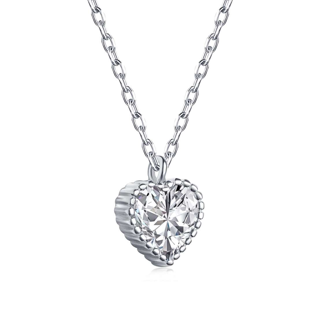 [Elite]Ornate Heart Shape Necklace