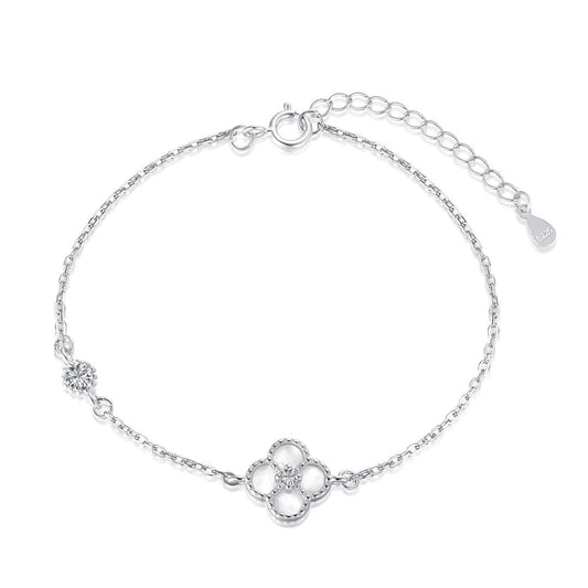 [Elite]Delicate Four Leaf Clover Bracelet