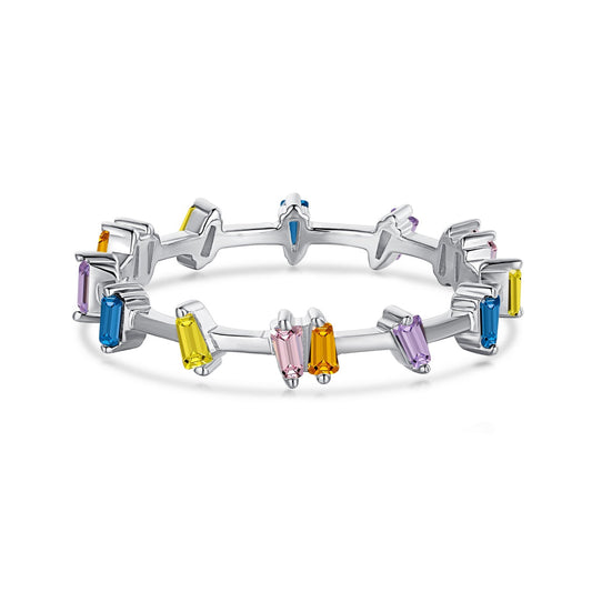 [Elite]Unique Trapezoid Cut Daily Ring