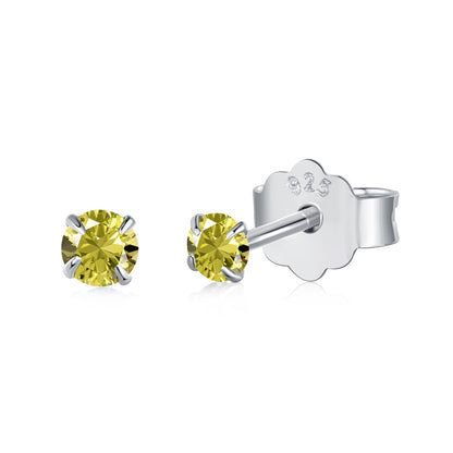 [Elite]Delicate Solitaire Earrings