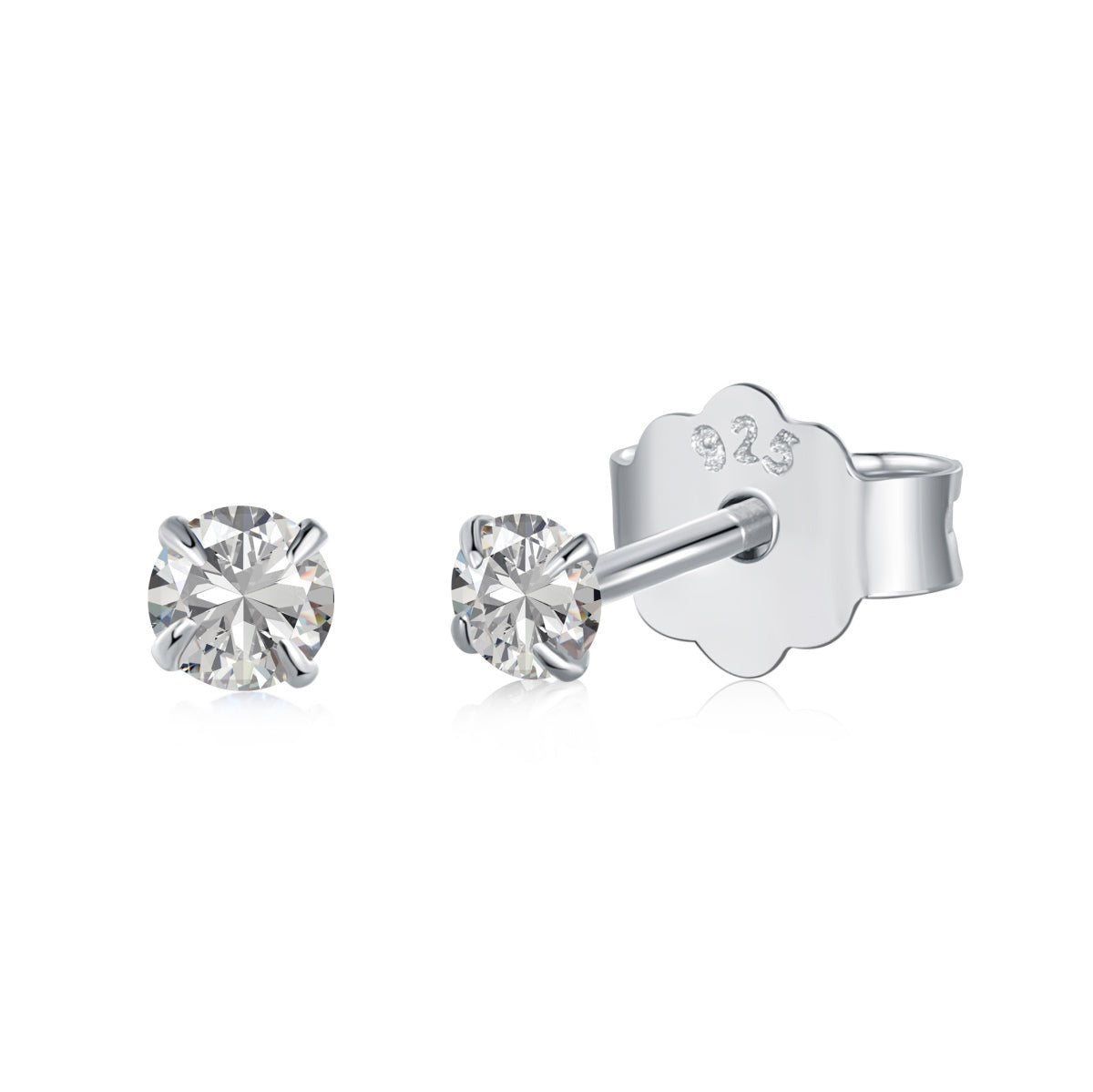 [Elite]Delicate Solitaire Earrings