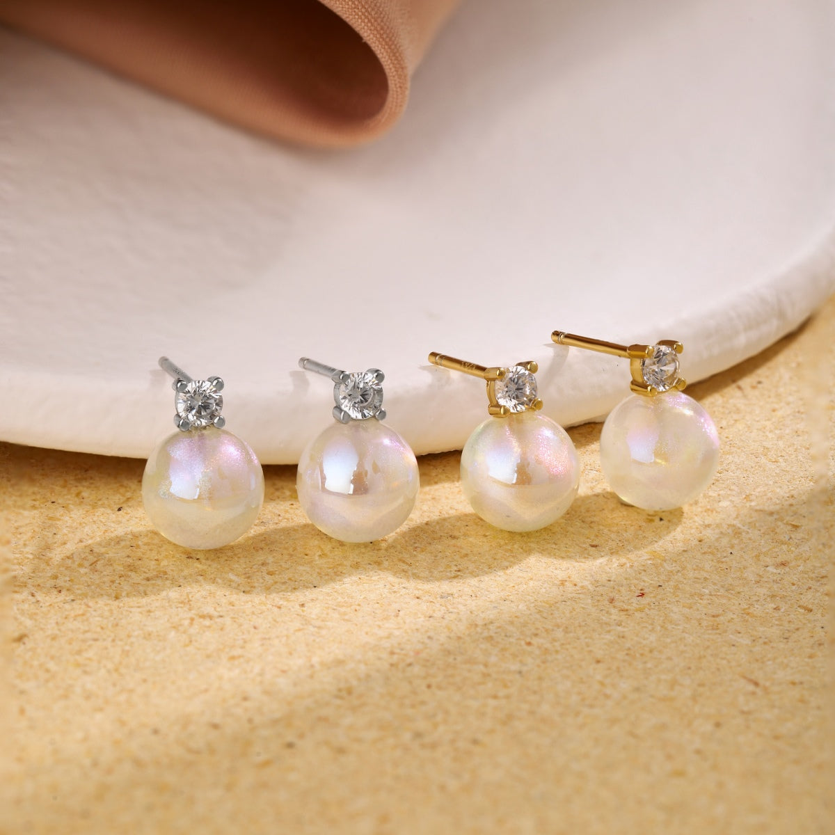 [Elite]Symphony Mermaid Pearl Earrings