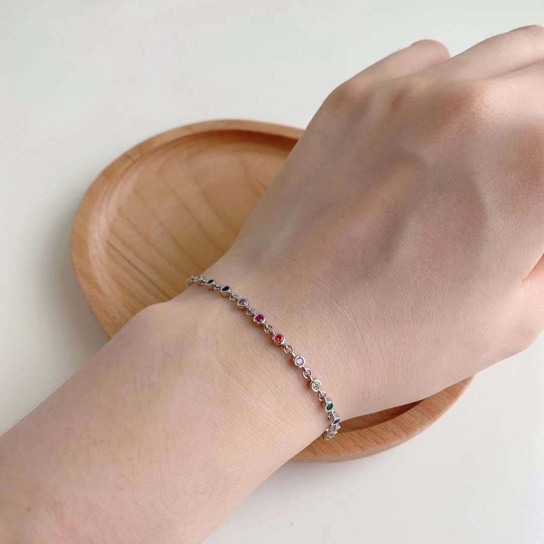 [Elite]Colorful Bead Array Bracelet