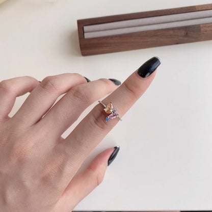 [Elite]Radiant Colorful Multi Cut Daily Ring
