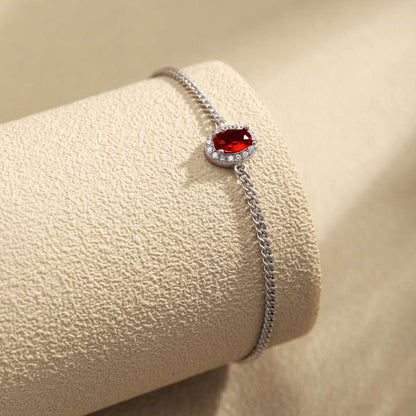 [Elite]Exquisite Oval Shape Bracelet
