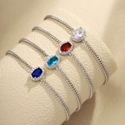 [Elite]Exquisite Oval Shape Bracelet