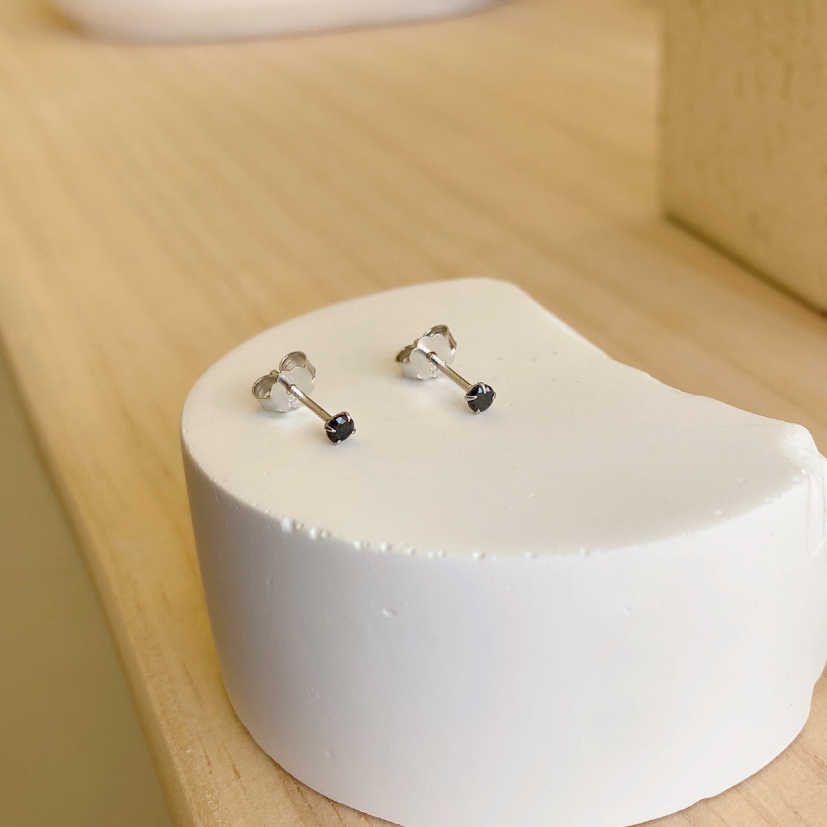 [Elite]Delicate Solitaire Earrings