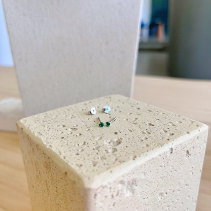 [Elite]Delicate Solitaire Earrings